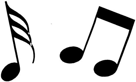 Music notes clip art free clipart images - Clipartix