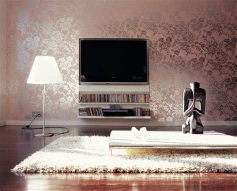 10 Incredibly Impressive Metallic Wallpaper Ideas - Housely