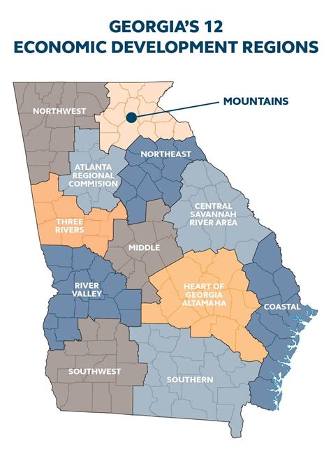 Georgia Mountains Region features diverse economic opportunities ...