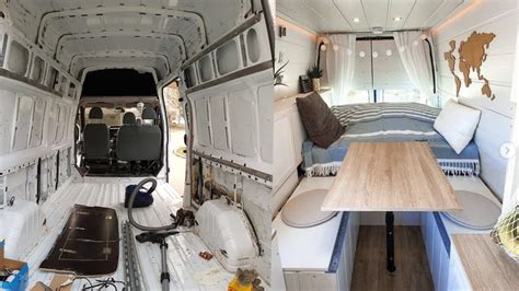 VAN CONVERSION Timelapse - DIY Low Budget Campervan | Vanlife - YouTube