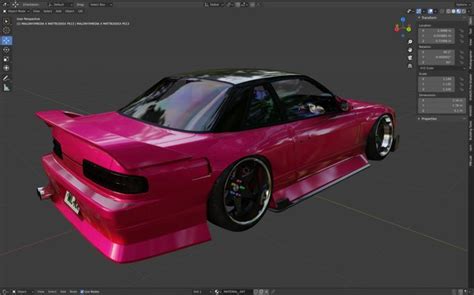 Nissan s13 180sx 3D model - TurboSquid 1701754