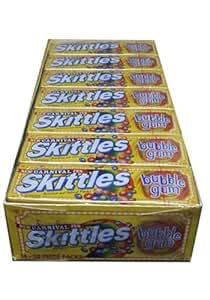 Amazon.com : Skittles Bubble Gum Carnival Fun Flavor 14 - 30 piece ...