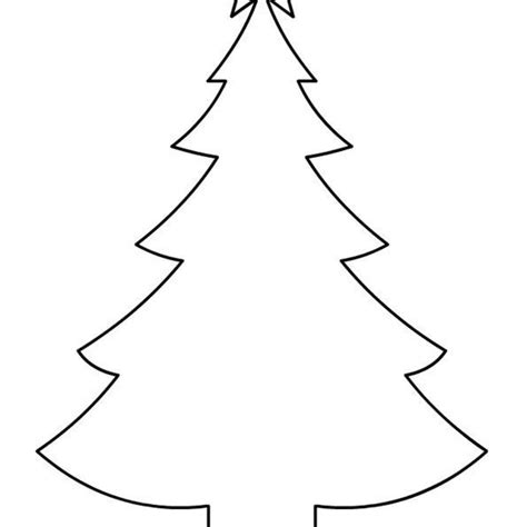 christmas tree clipart black and white outline 10 free Cliparts ...