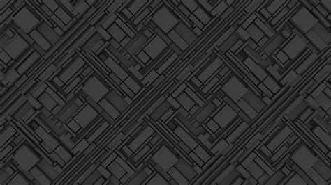 Dark Gray 3D Abstract Structure Wallpaper 4k Ultra HD ID:3593