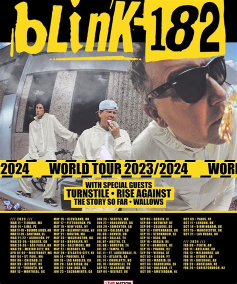 Blink-182 - World Tour 2023 - 2024 - 12 September 2023 - Royal Arena ...