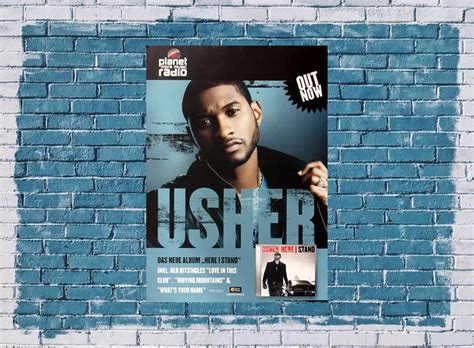 Usher - Here I Stand, Tour 2008 - Konzertplakat, US$ 24.10