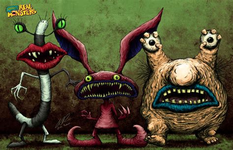 AAAHH!! Real Monsters by ulitomamon on DeviantArt