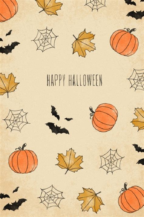 Cute Halloween Phone Wallpaper - WallpaperSafari