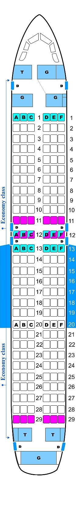 Seat Map Hello Airlines Airbus A320 214 | SeatMaestro