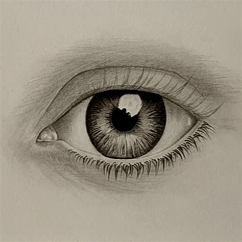 How to draw eyes (Front view) ? - LOV4ARTS | learn art