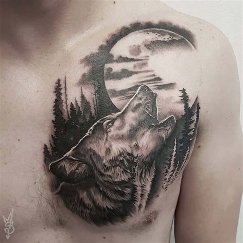 129 best ideas for coloring | Realistic Wolf Tattoo Designs