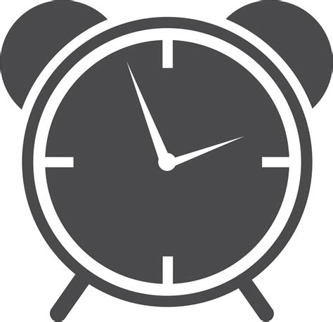 White Clock Vector Png - Clip Art Library