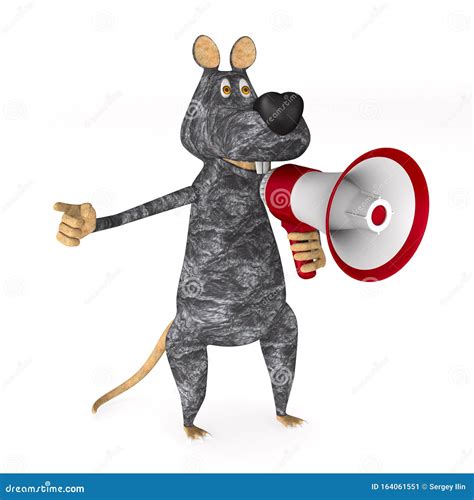 Rat Loudspeaker Stock Illustrations – 7 Rat Loudspeaker Stock ...