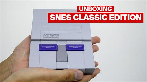 Unboxing SNES Classic Edition