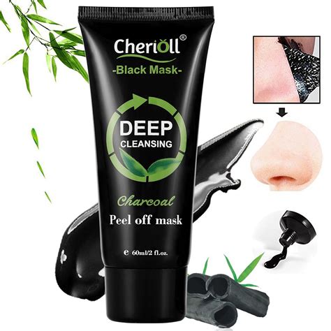 Charcoal Face Mask, Blackhead Mask, Peel Off Mask, Bamboo Charcoal Peel ...