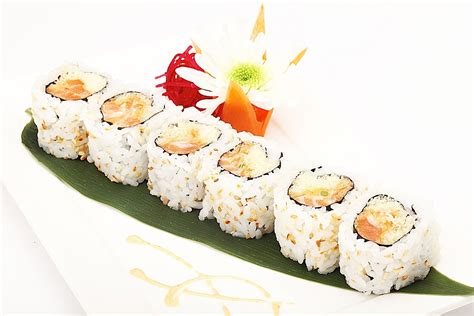 Crispy Spicy Salmon Roll – Sakana House