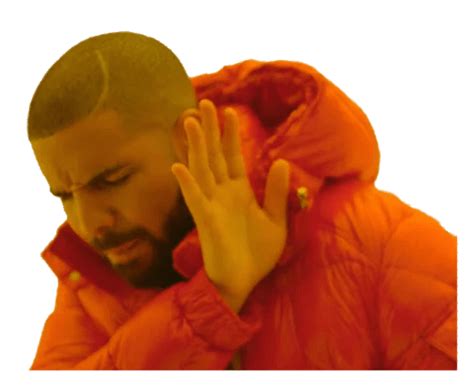 Drake Meme transparent PNG - StickPNG