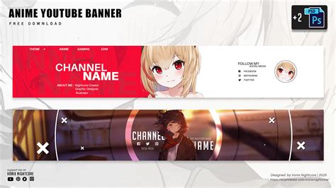 Anime Banner - Free Template :: Behance