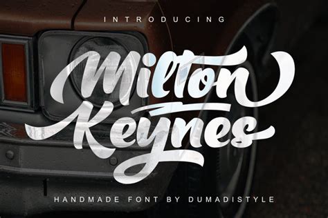 Milton Keynes Bold Script Font - Download Fonts