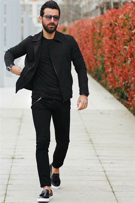 All Black Outfits For Men, Black on Black Outfit Inspiration ...