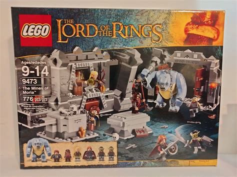 Mavin | LEGO Lord of the Rings The Mines of Moria 9473 Cave TROLL Gimli ...