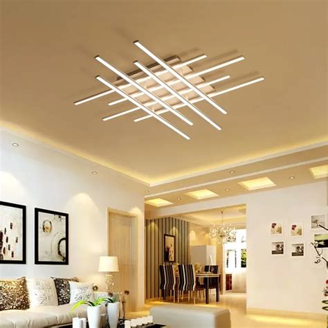 Bar shaped creative LED ceiling lights Living room bedroom study ...