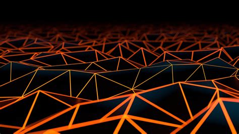 Orange Geometric Wallpapers - Top Free Orange Geometric Backgrounds ...