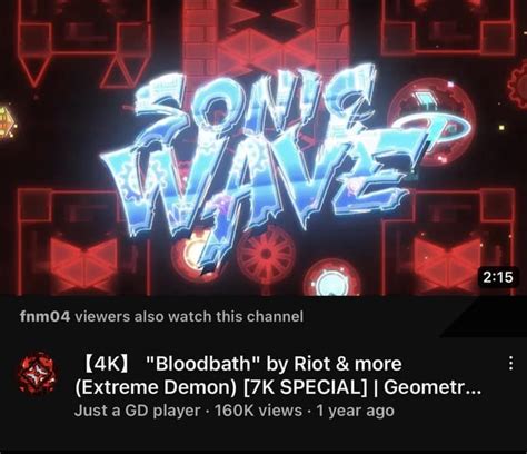 Wow, I really like this version of sonic wave! : r/geometrydash