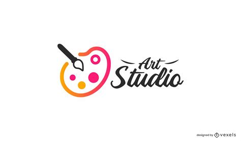 Art Studio Logo Template Vector Download