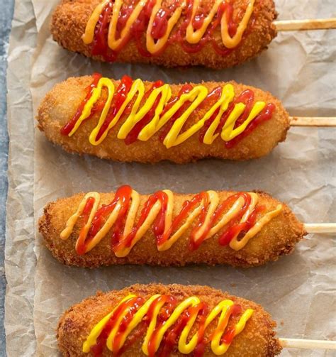 Korean Mozzarella Corn Dog Recipe