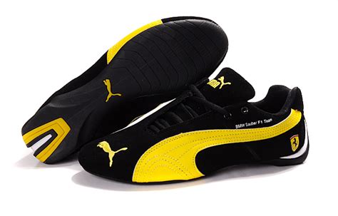 Puma BMW Shoes Black/Yellow | Puma Shoe Store Sale