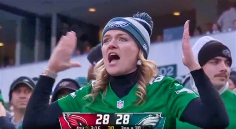 Female Eagles Fan Goes Viral After NSFW Reaction To Game