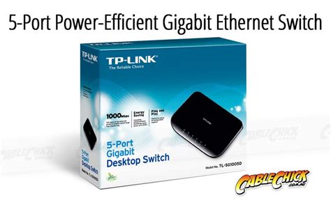 5-Port Gigabit Ethernet Switch (PC Network Switch)