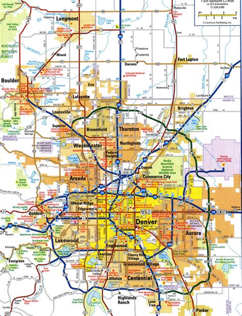 Denver Metro Map