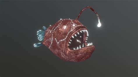 Angler Fish - 3D model by grbavikrompir [604e7ff] - Sketchfab