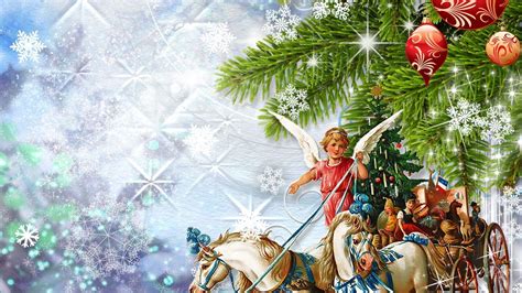 Christmas Angel Wallpapers - Wallpaper Cave