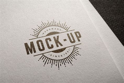 Free Logo Mockup (PSD)