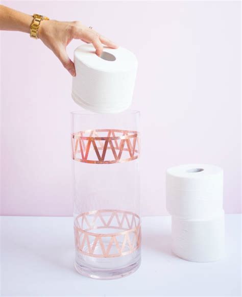 DIY Toilet Paper Holder | DIYIdeaCenter.com