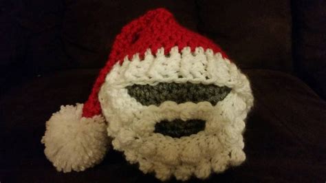 Baby Santa Beard Hat - Etsy