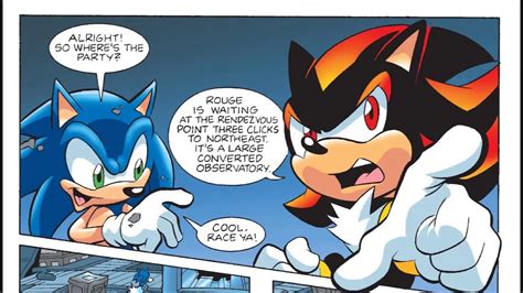 Sonic Comic Dub 2 Sonic Comics Sonic Fanart Comics With Shadow And ...