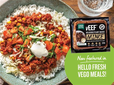 vEEF joins HelloFresh menu - Food Frontier