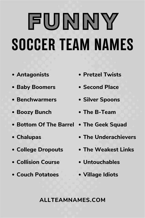 161 Best Soccer Team Names (For Kids And Adults)