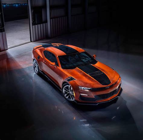 2022 Chevrolet Camaro Shows New Vivid Orange Metallic Paint Option ...