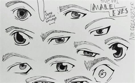 Male Anime Eyes : Male Eyes by Rob-u on DeviantArt