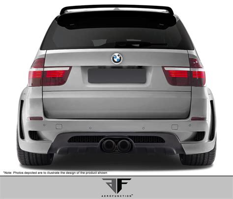 2012 BMW X5M Fiberglass+ Rear Bumper Body Kit - 2010-2013 BMW X5 X5M ...