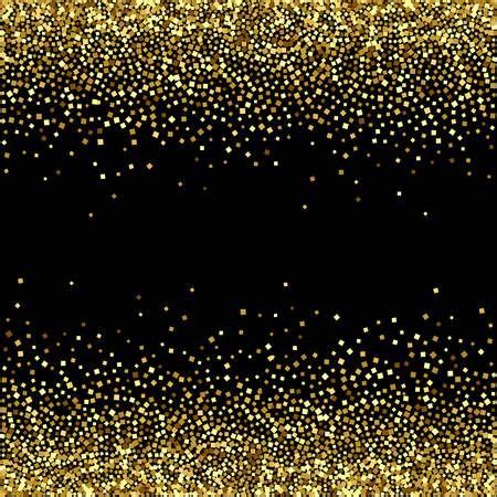 a black and gold background with lots of small dots