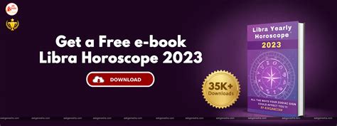 Libra Year 2023 Horoscope - Libra Astrology Predictions for Year 2023