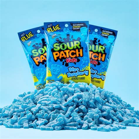 Sour Patch Kids Just Blue Raspberry 141 g – Snaxies