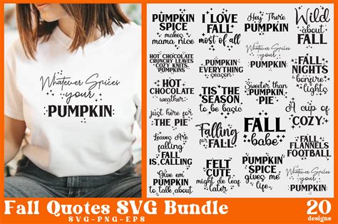 Fall Quotes SVG Bundle Graphic by Graphic Home · Creative Fabrica