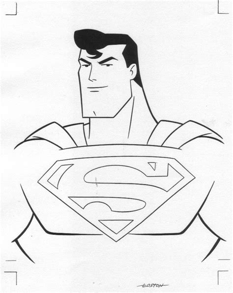 Superman Drawing Pictures - Coloring Home